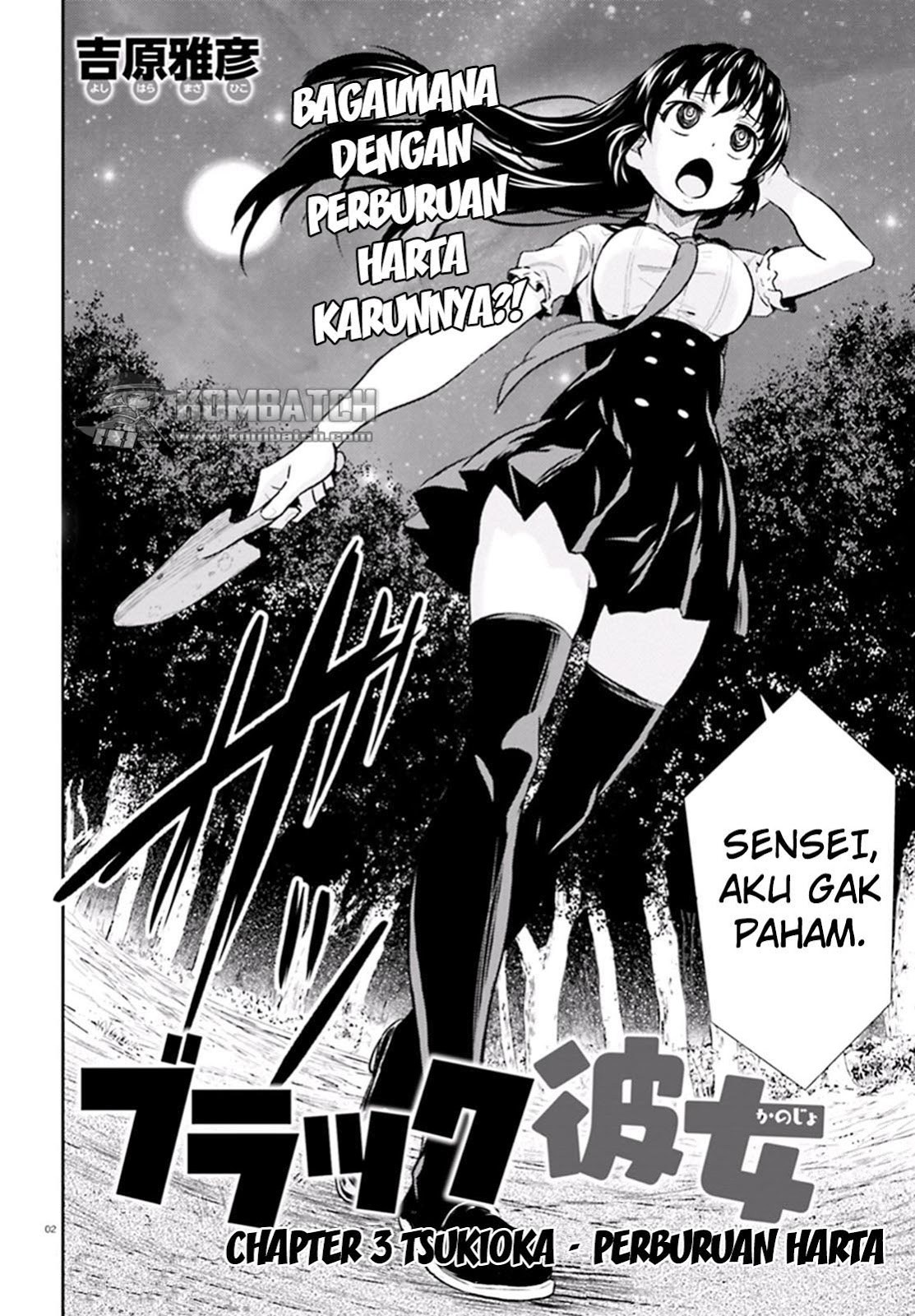 Black Kanojo Bab 03 halaman 4