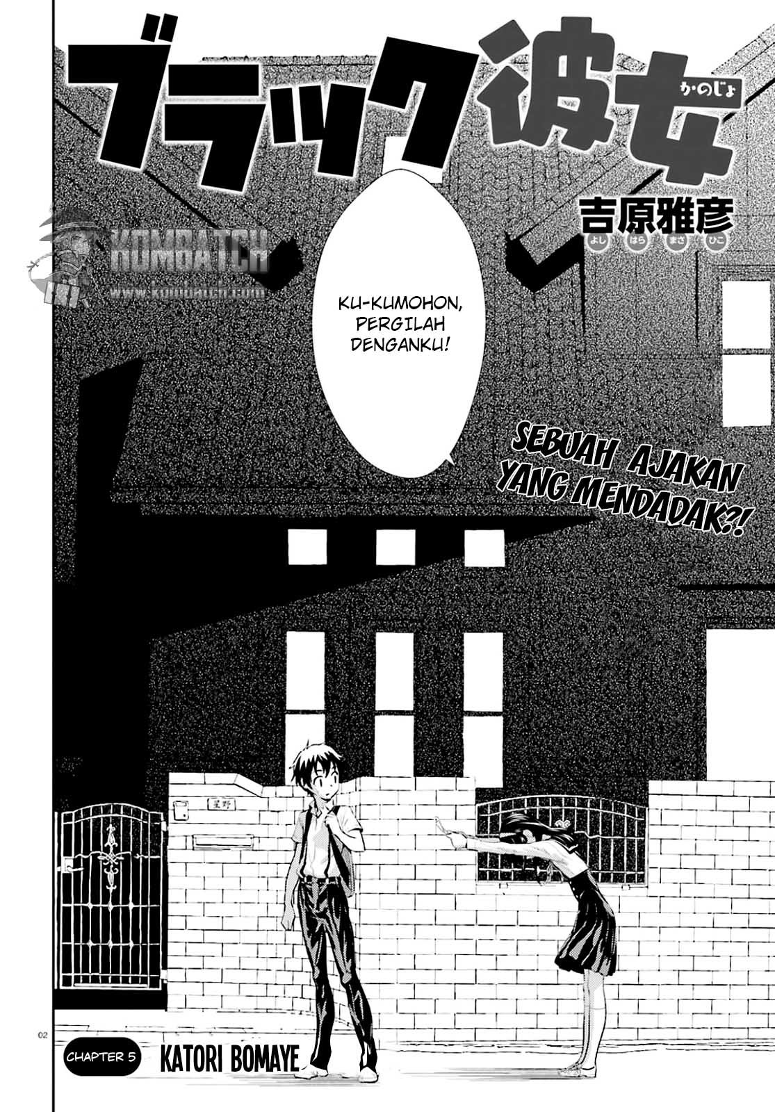 Black Kanojo Bab 05 halaman 5