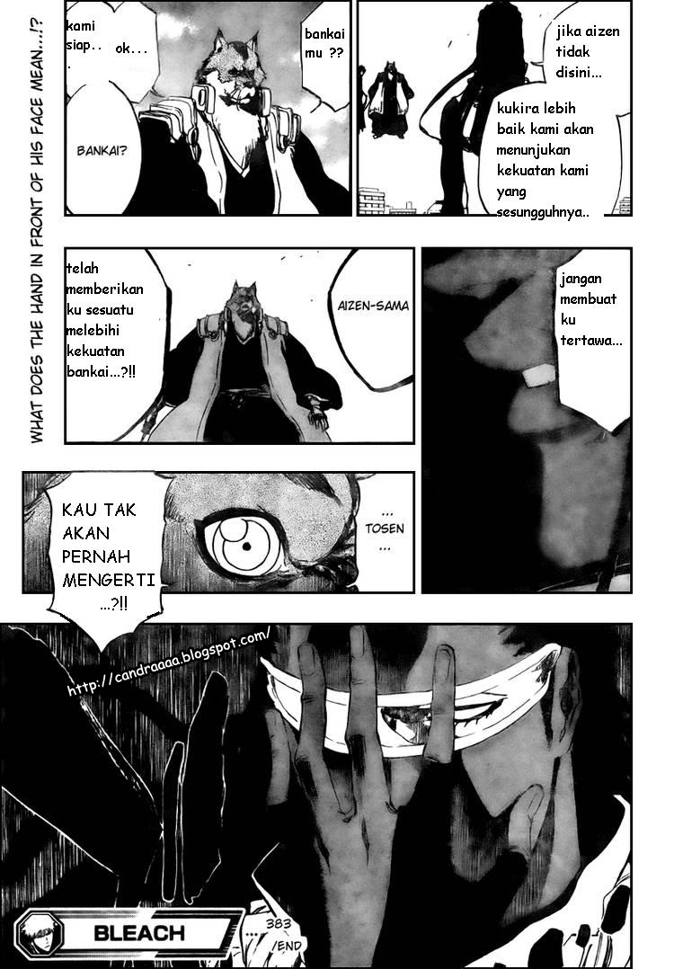 Bleach Bab 383 halaman 18
