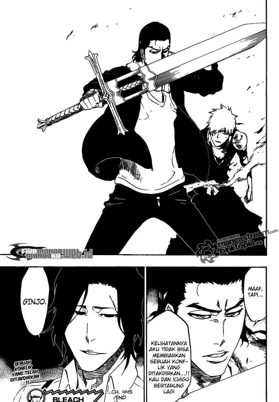 Bleach Bab 445 halaman 19