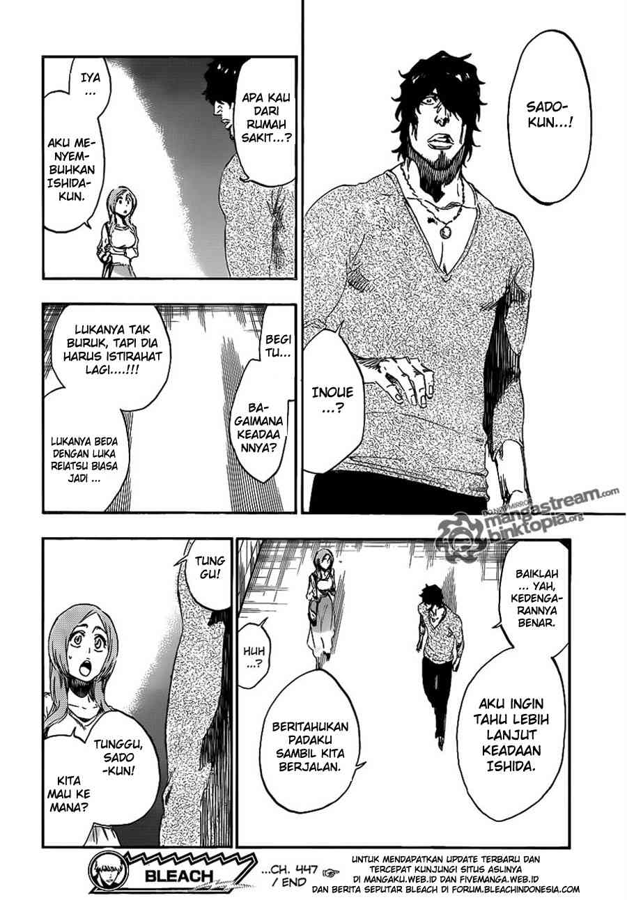 Bleach Bab 447 halaman 17