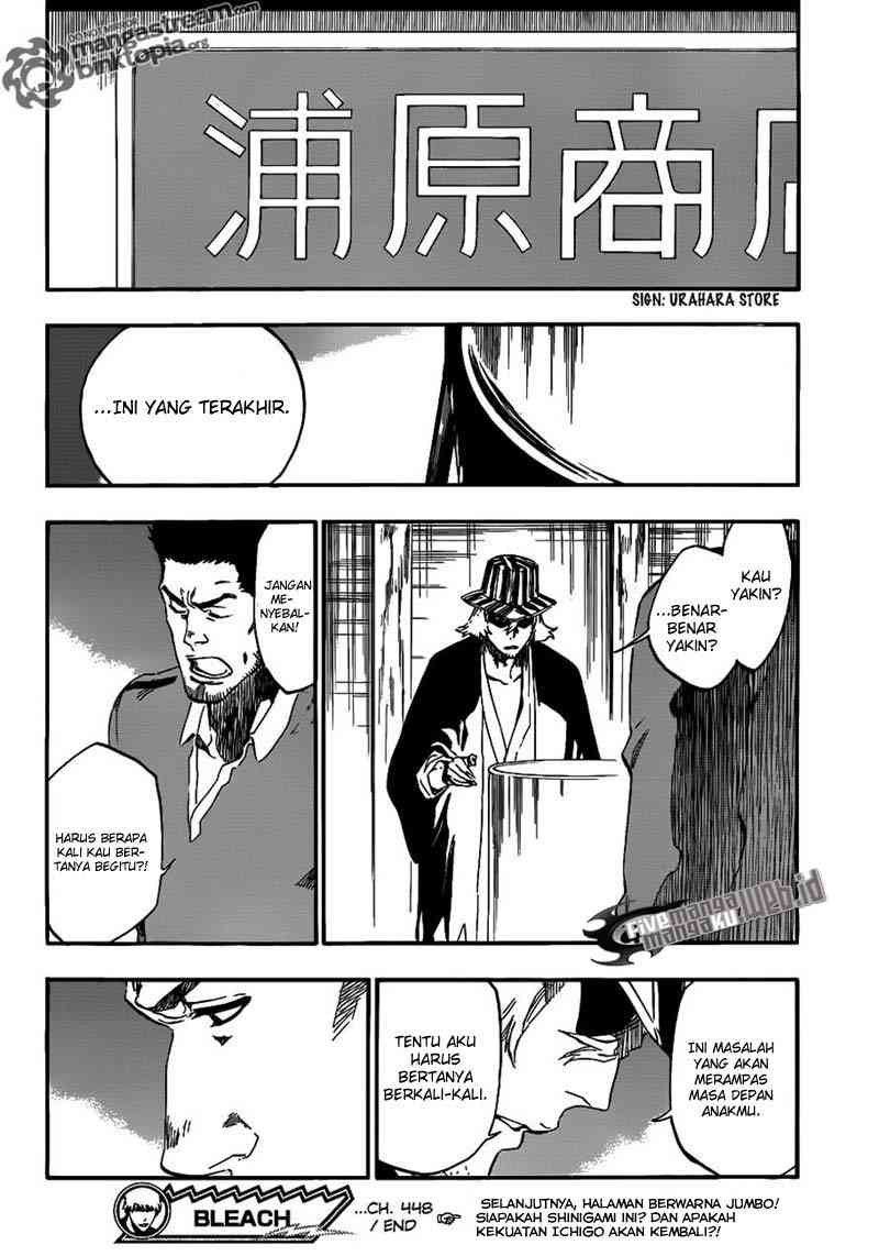 Bleach Bab 448 halaman 18