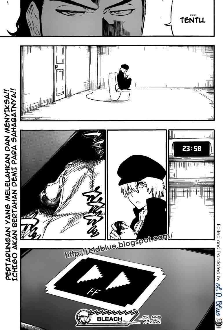 Bleach Bab 449 halaman 19