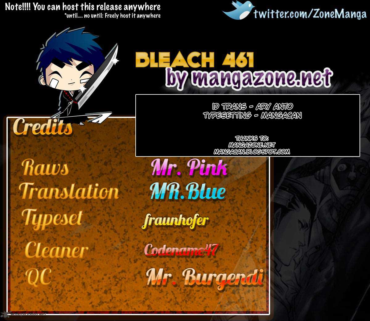 Bleach Bab 461 halaman 19