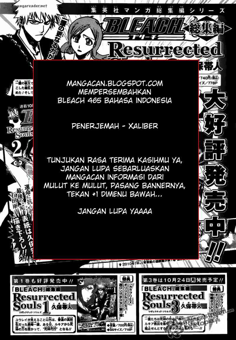 Bleach Bab 465 halaman 19