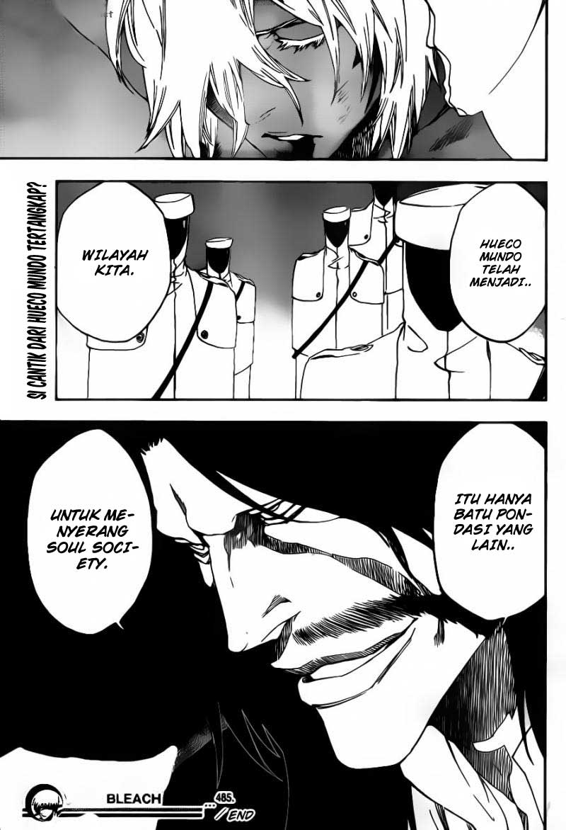 Bleach Bab 485 halaman 18