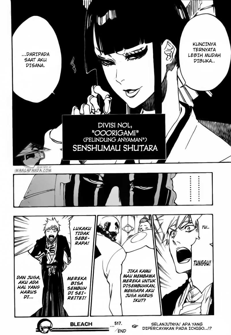 Bleach Bab 517 halaman 18
