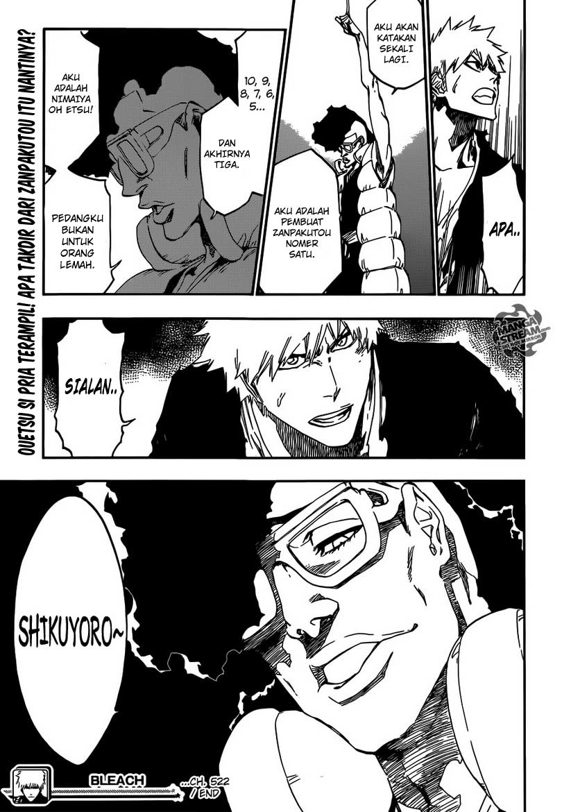 Bleach Bab 522 halaman 19