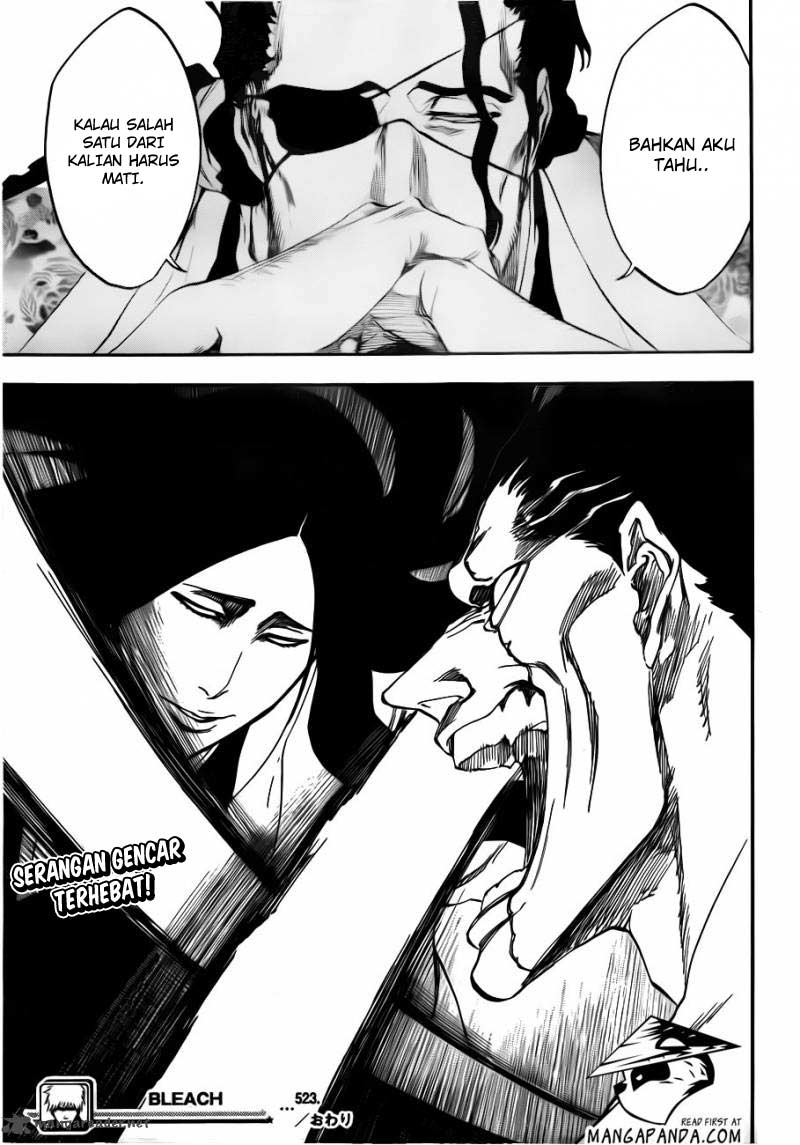 Bleach Bab 523 halaman 19