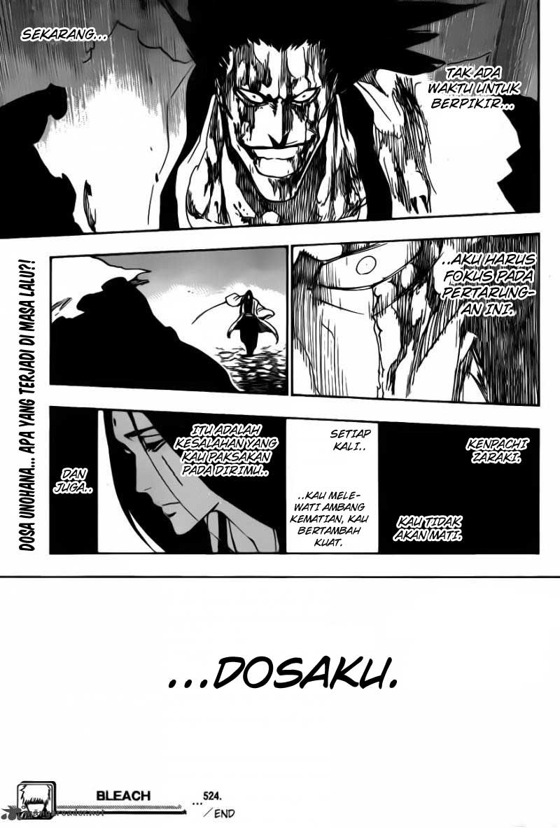 Bleach Bab 524 halaman 18
