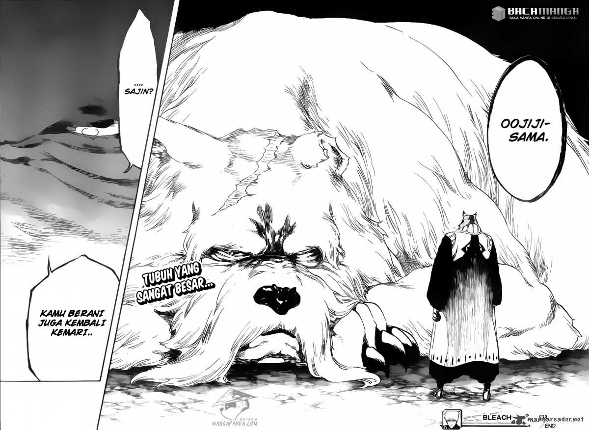 Bleach Bab 538 halaman 19