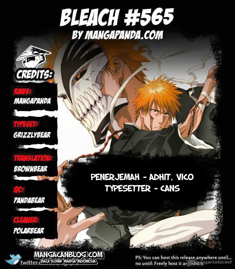 Bleach Bab 565 halaman 1