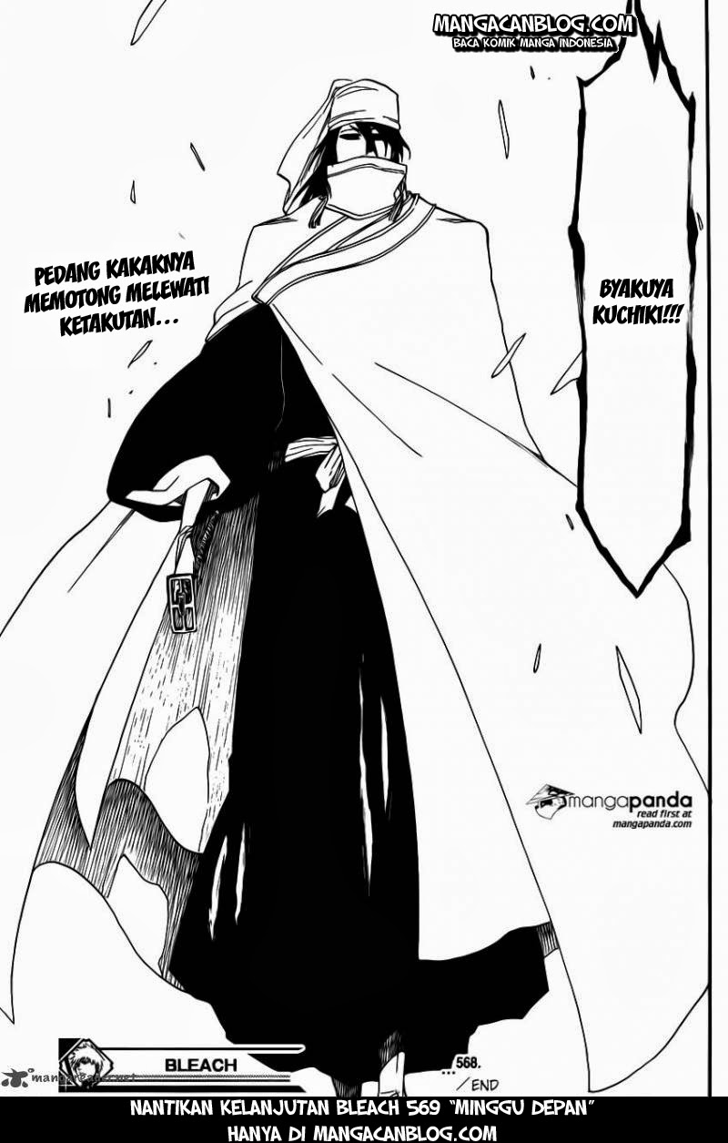 Bleach Bab 568 halaman 18