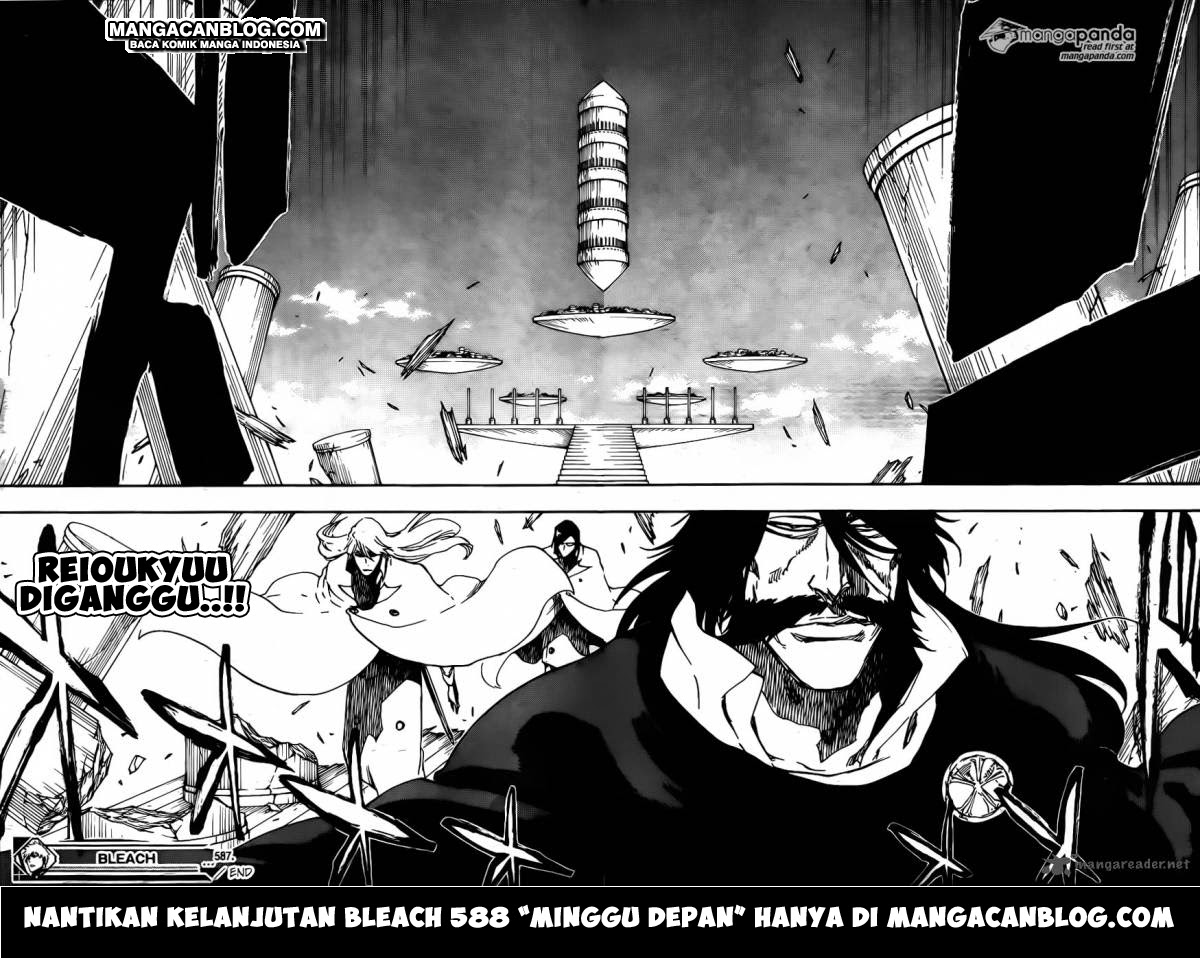 Bleach Bab 587 halaman 17