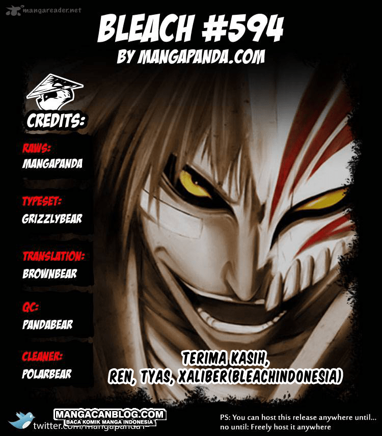 Bleach Bab 594 halaman 19