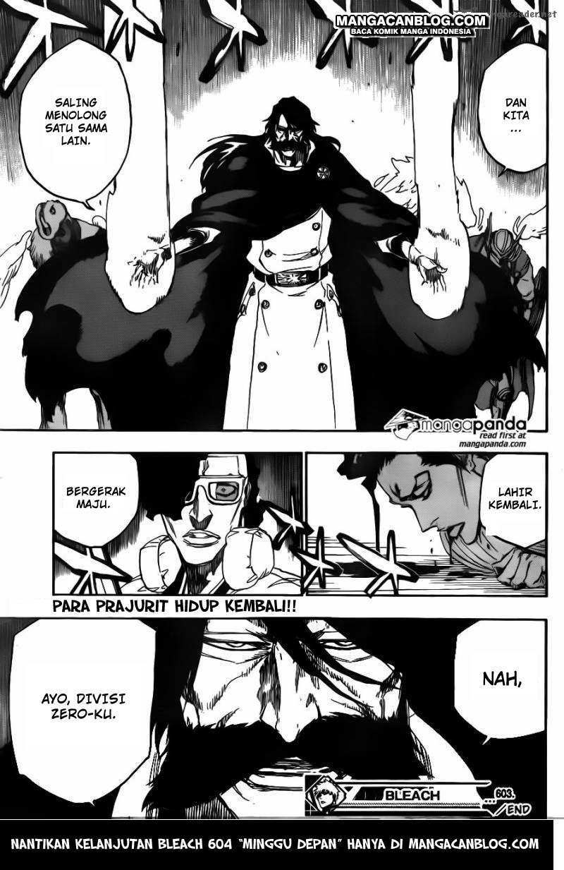 Bleach Bab 603 halaman 18