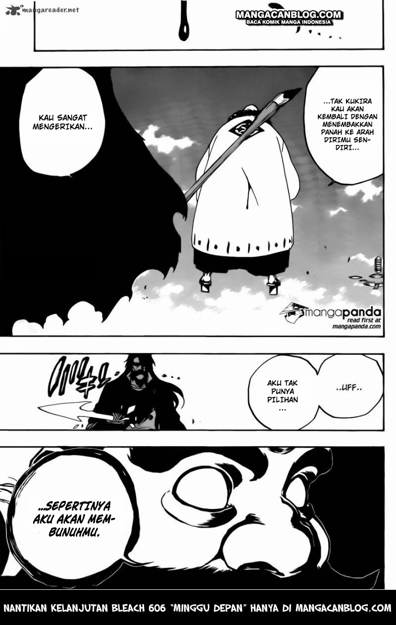 Bleach Bab 605 halaman 18
