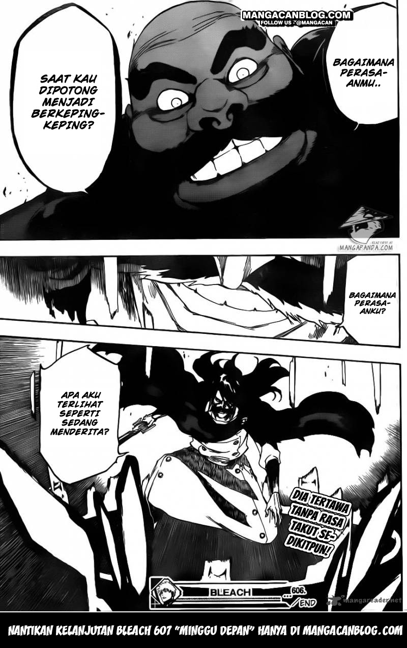 Bleach Bab 606 halaman 18