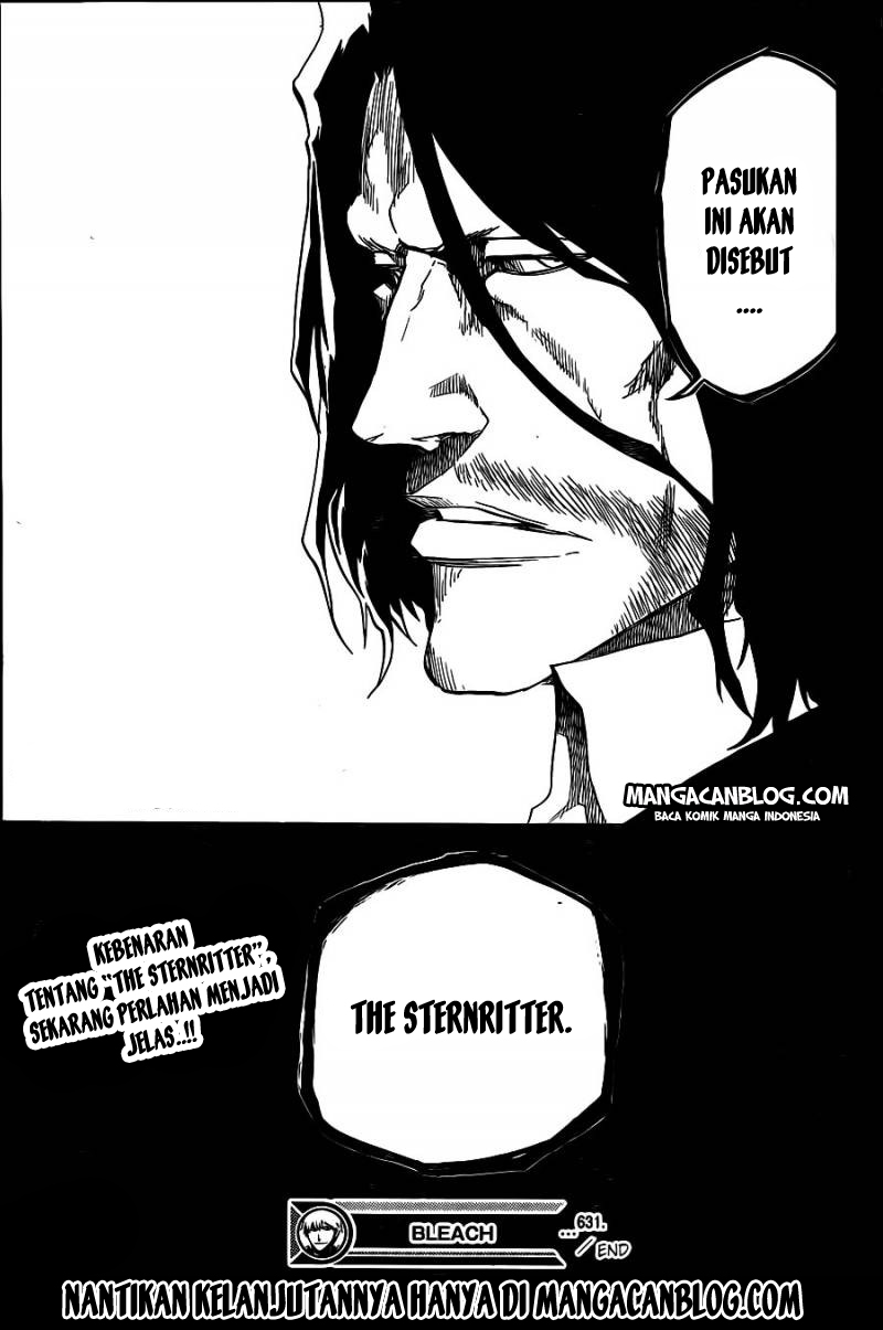 Bleach Bab 631 halaman 17