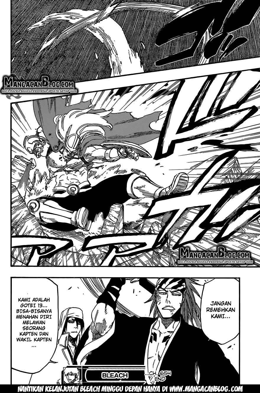 Bleach Bab 654 halaman 16