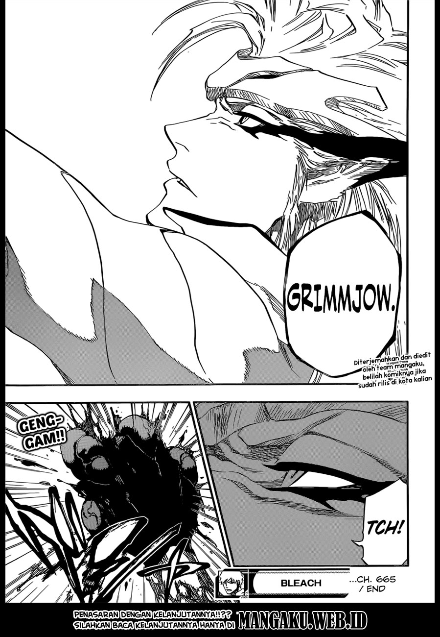 Bleach Bab 665 halaman 17