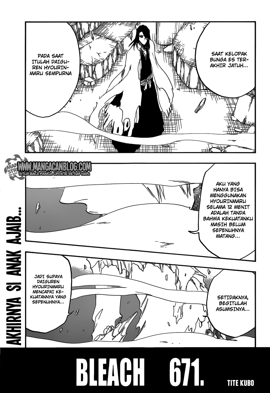 Bleach Bab 671 halaman 1