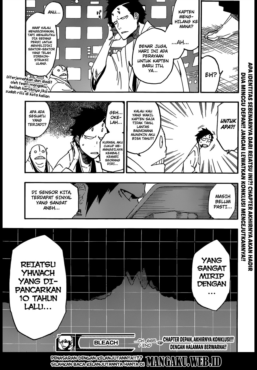 Bleach Bab 685 halaman 18