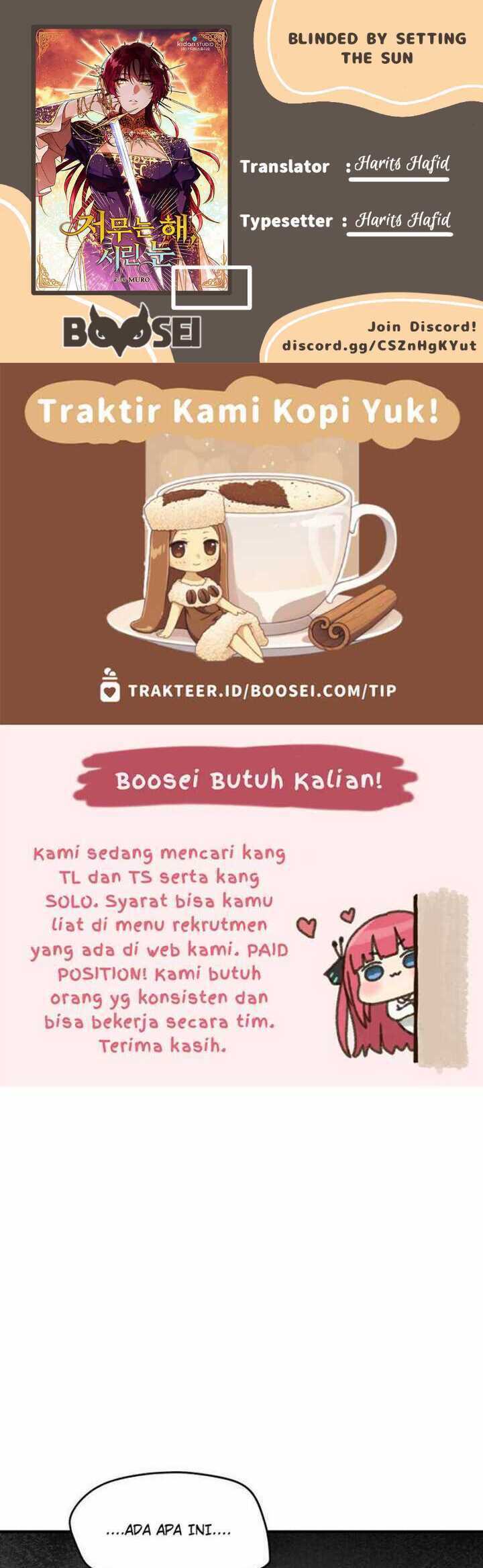 Blinded By The Setting Sun chapter 35 halaman 1