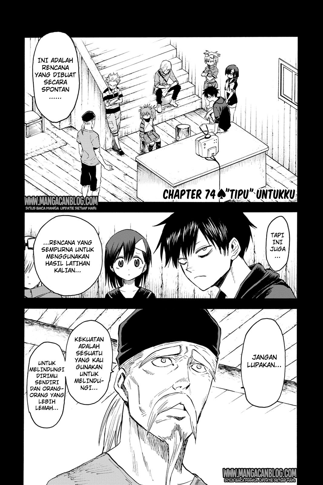 Blood Lad chapter 74 halaman 1