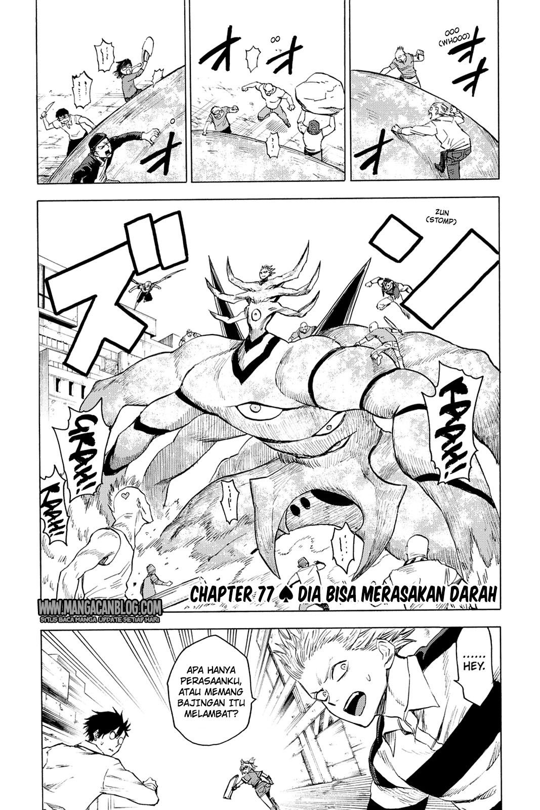 Blood Lad chapter 77 halaman 1