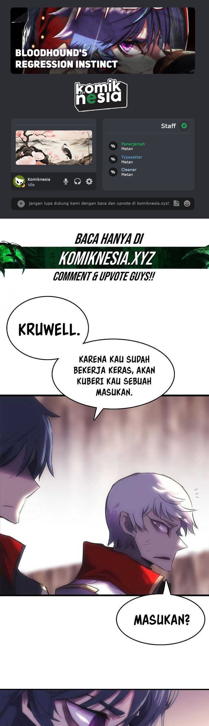 Bloodhound’s Regression Instinct chapter 20 halaman 1