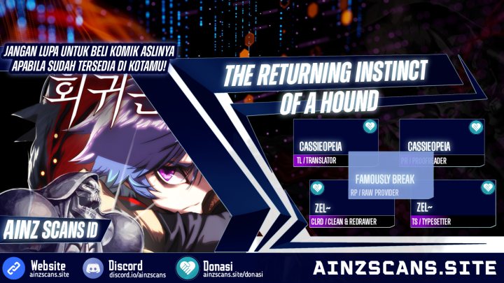 Bloodhound’s Regression Instinct Bab 6 halaman 1