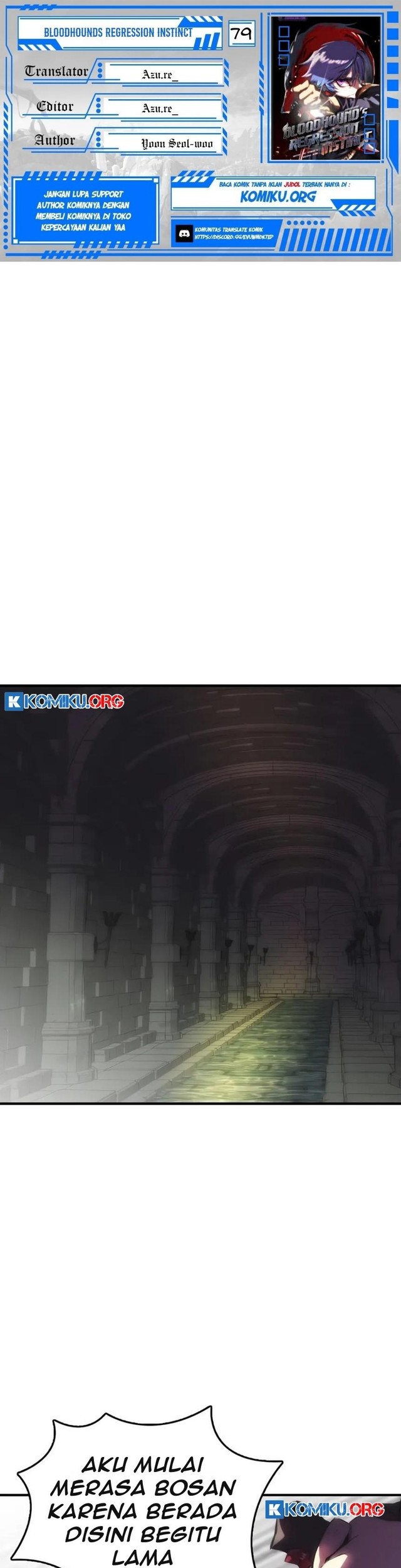 Bloodhound’s Regression Instinct chapter 79 halaman 1
