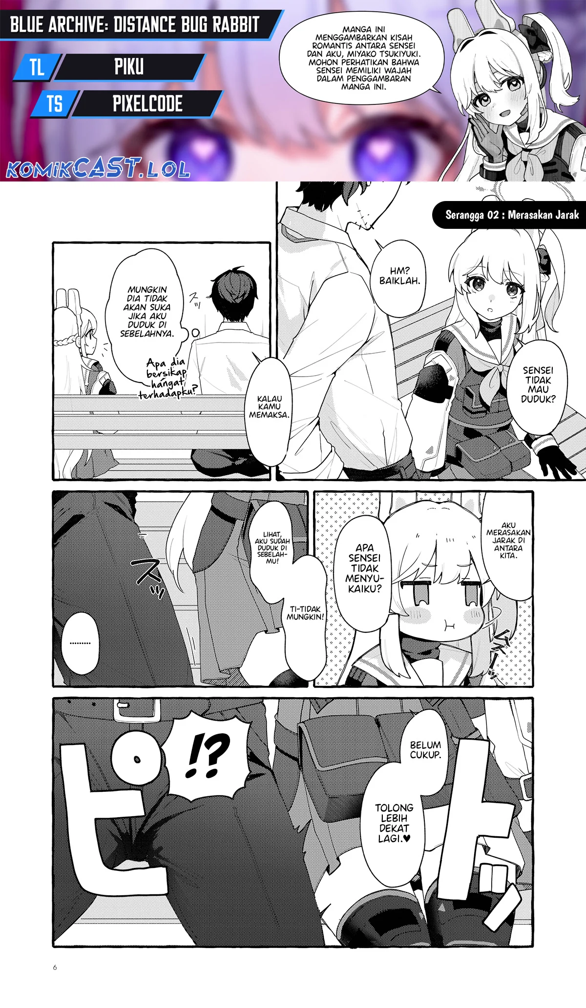 Blue Archive: Distance Bug Rabbit Bab 2 halaman 1