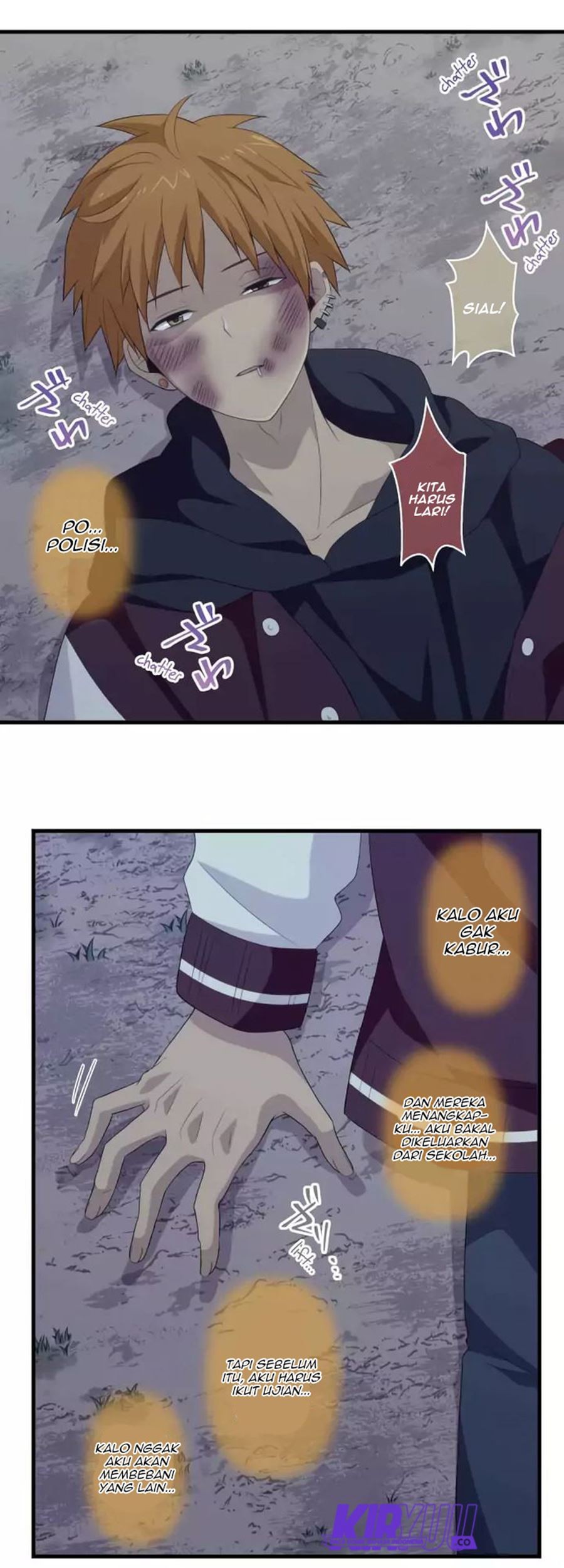 Blue Hearts chapter 56 halaman 8
