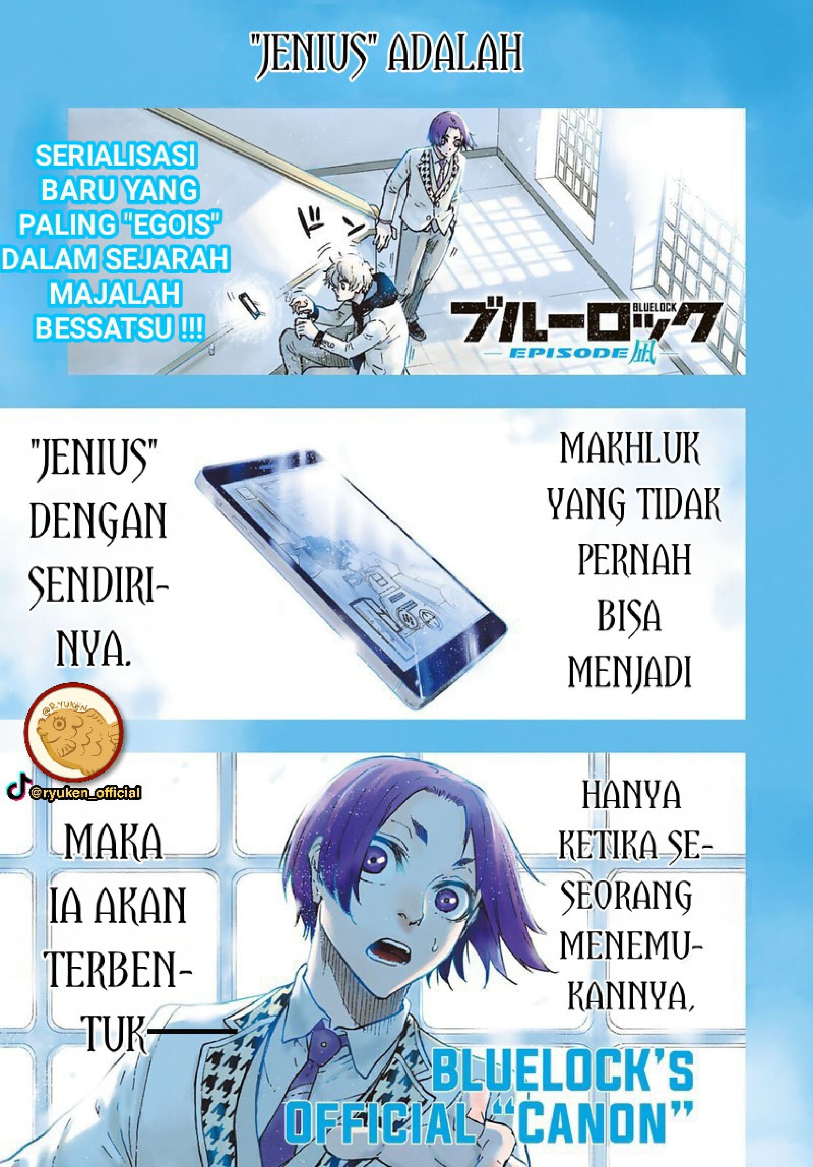 Blue Lock: Episode Nagi Bab 01 halaman 3