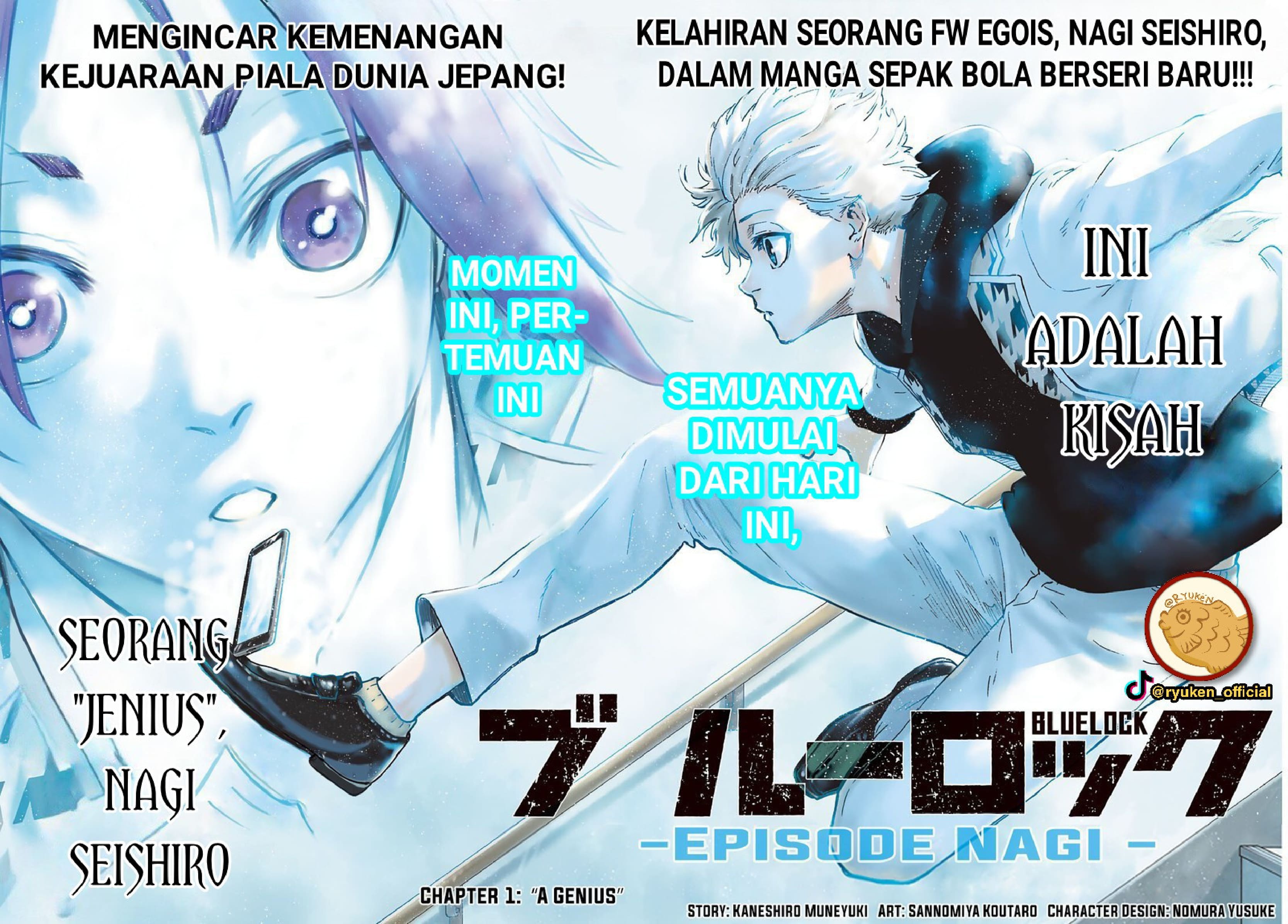 Blue Lock: Episode Nagi Bab 01 halaman 4