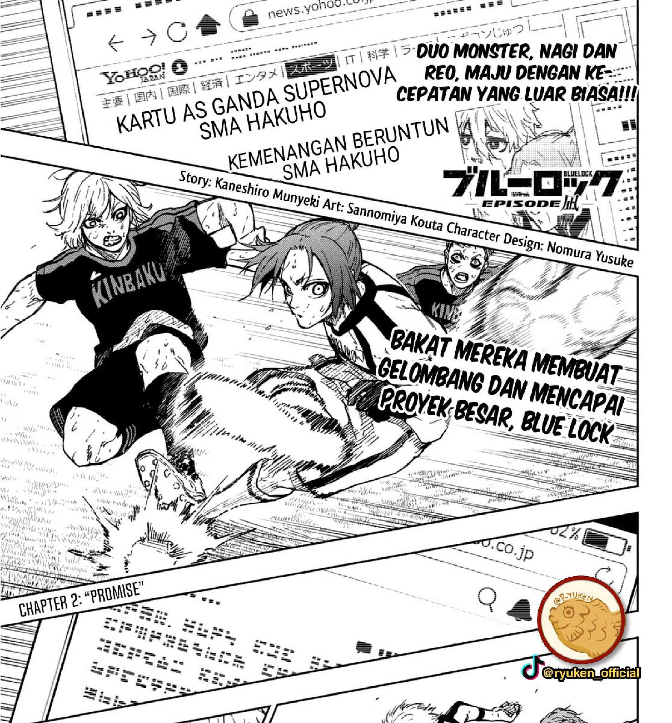 Blue Lock: Episode Nagi chapter 02 halaman 2