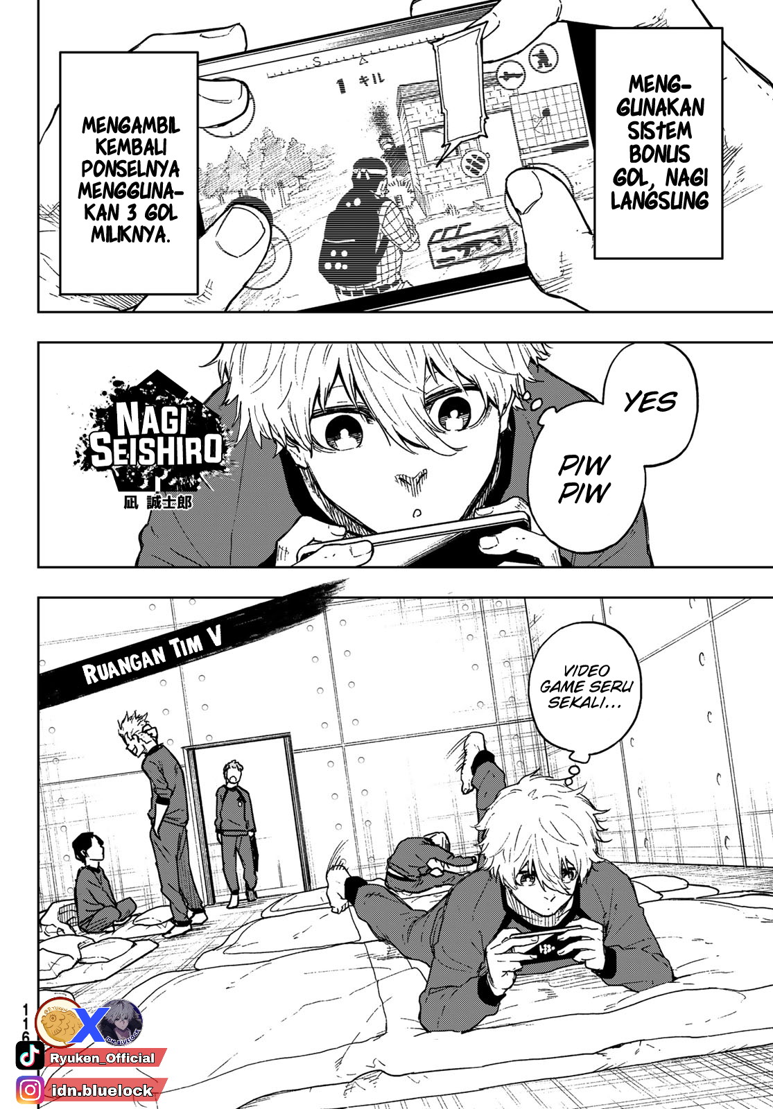 Blue Lock: Episode Nagi chapter 06 halaman 3