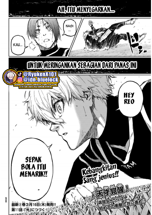 Blue Lock: Episode Nagi chapter 10 halaman 44