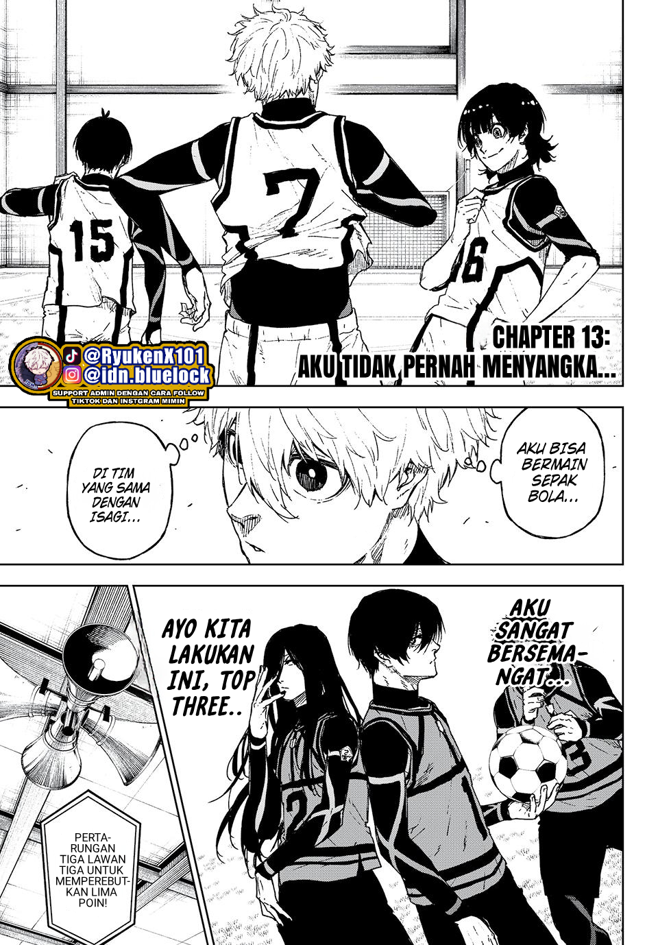 Blue Lock: Episode Nagi Bab 13 halaman 1
