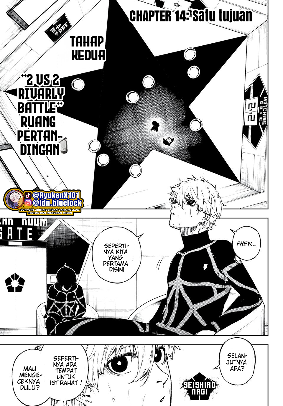 Blue Lock: Episode Nagi Bab 14 halaman 3