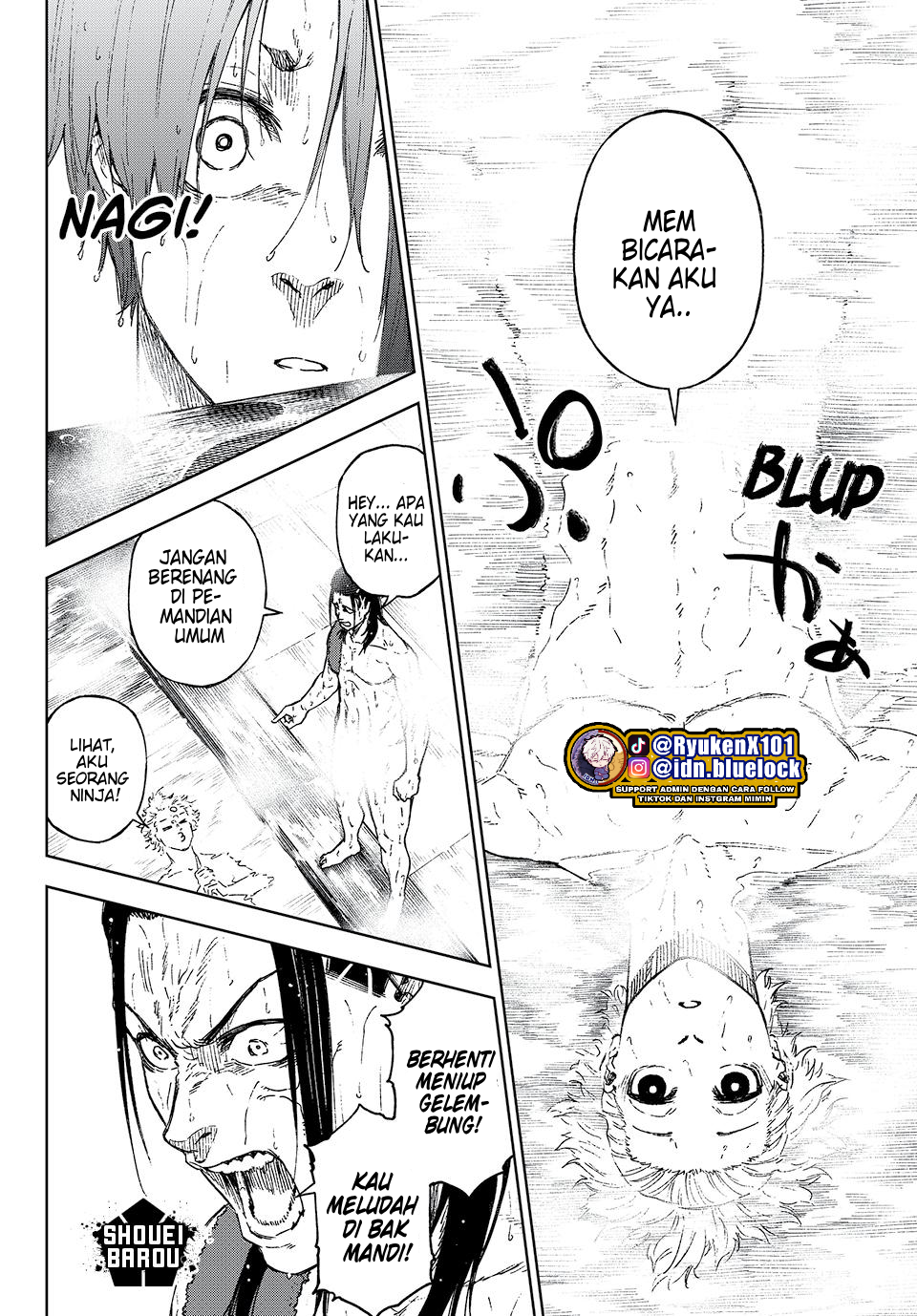 Blue Lock: Episode Nagi Bab 14 halaman 33