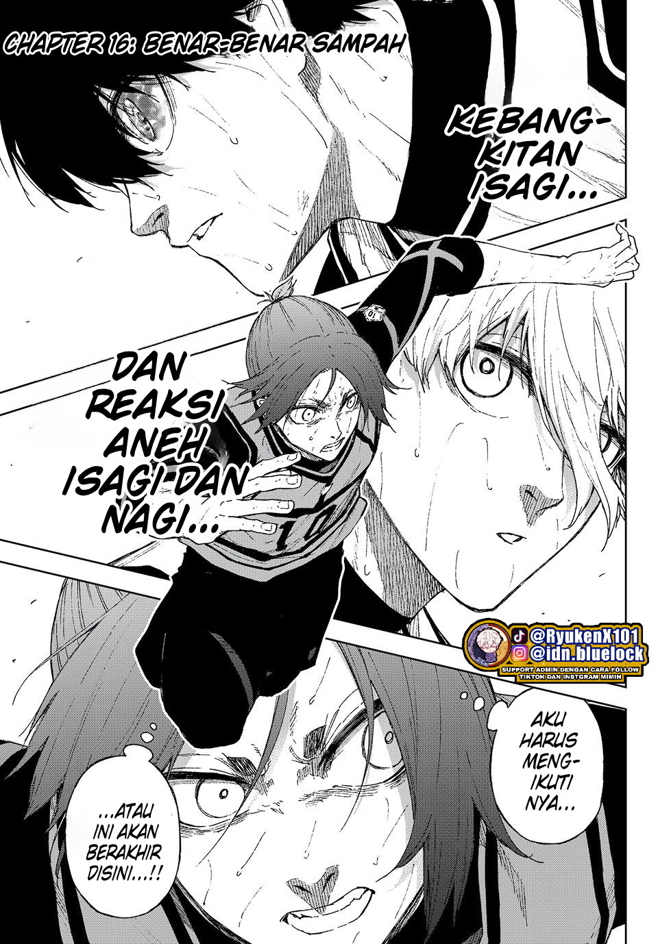 Blue Lock: Episode Nagi Bab 16 halaman 1