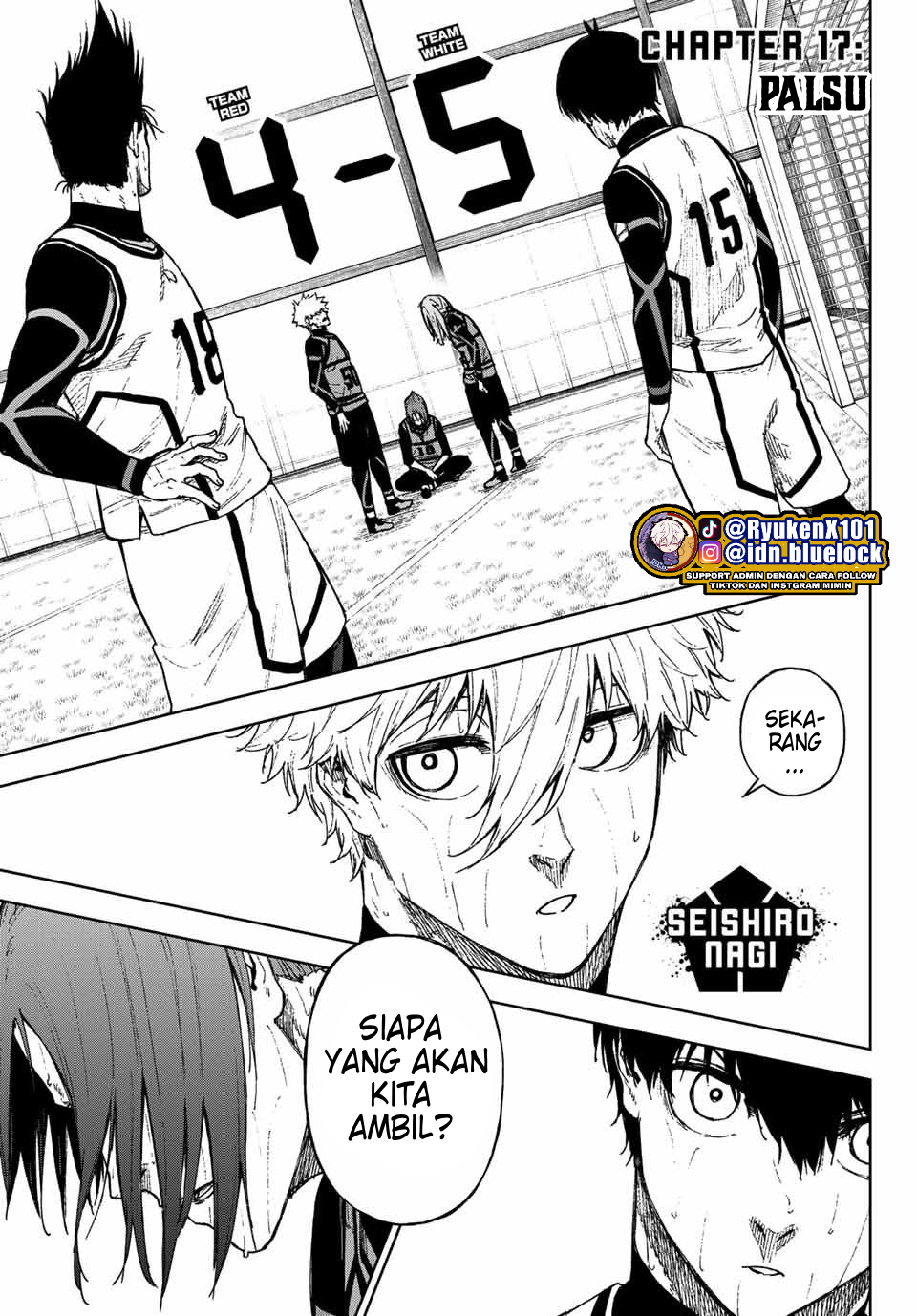 Blue Lock: Episode Nagi Bab 17 halaman 1