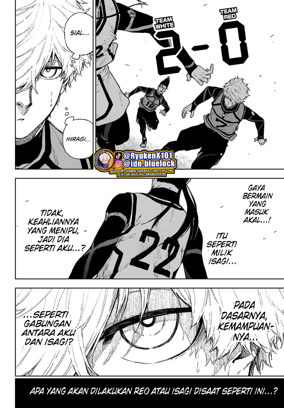 Blue Lock: Episode Nagi Bab 20 halaman 22