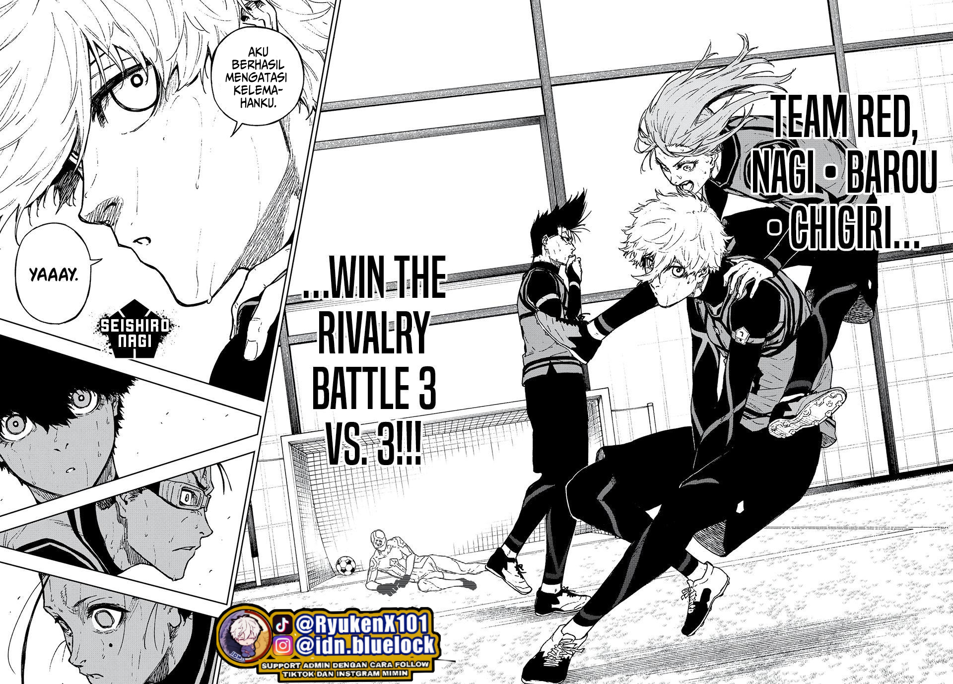 Blue Lock: Episode Nagi chapter 22 halaman 3