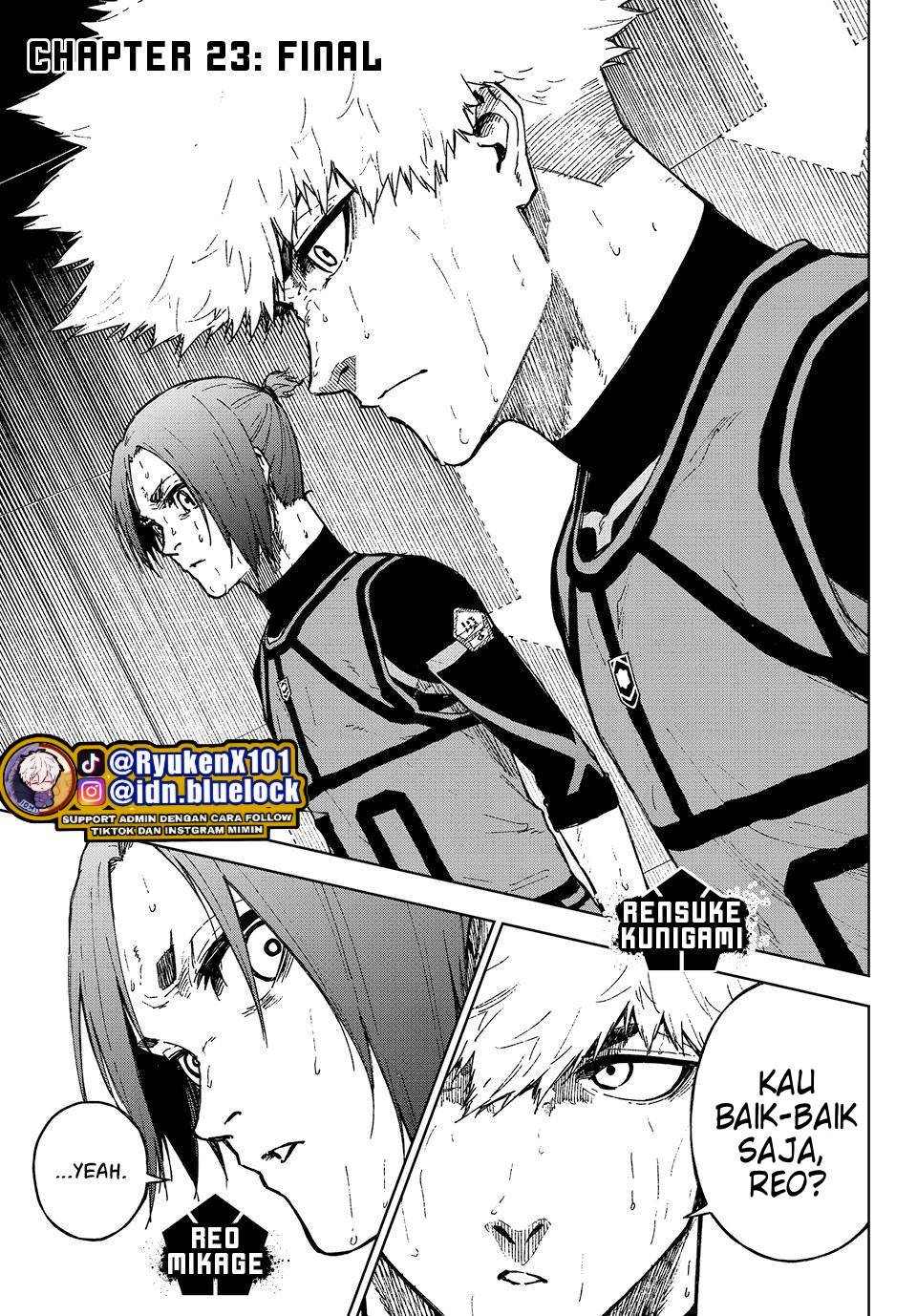 Blue Lock: Episode Nagi chapter 23 halaman 1