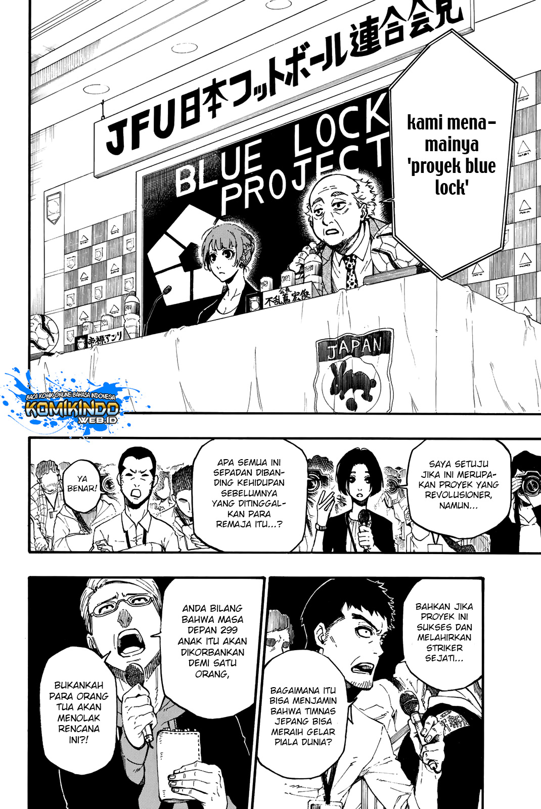 Blue Lock chapter 04 halaman 7