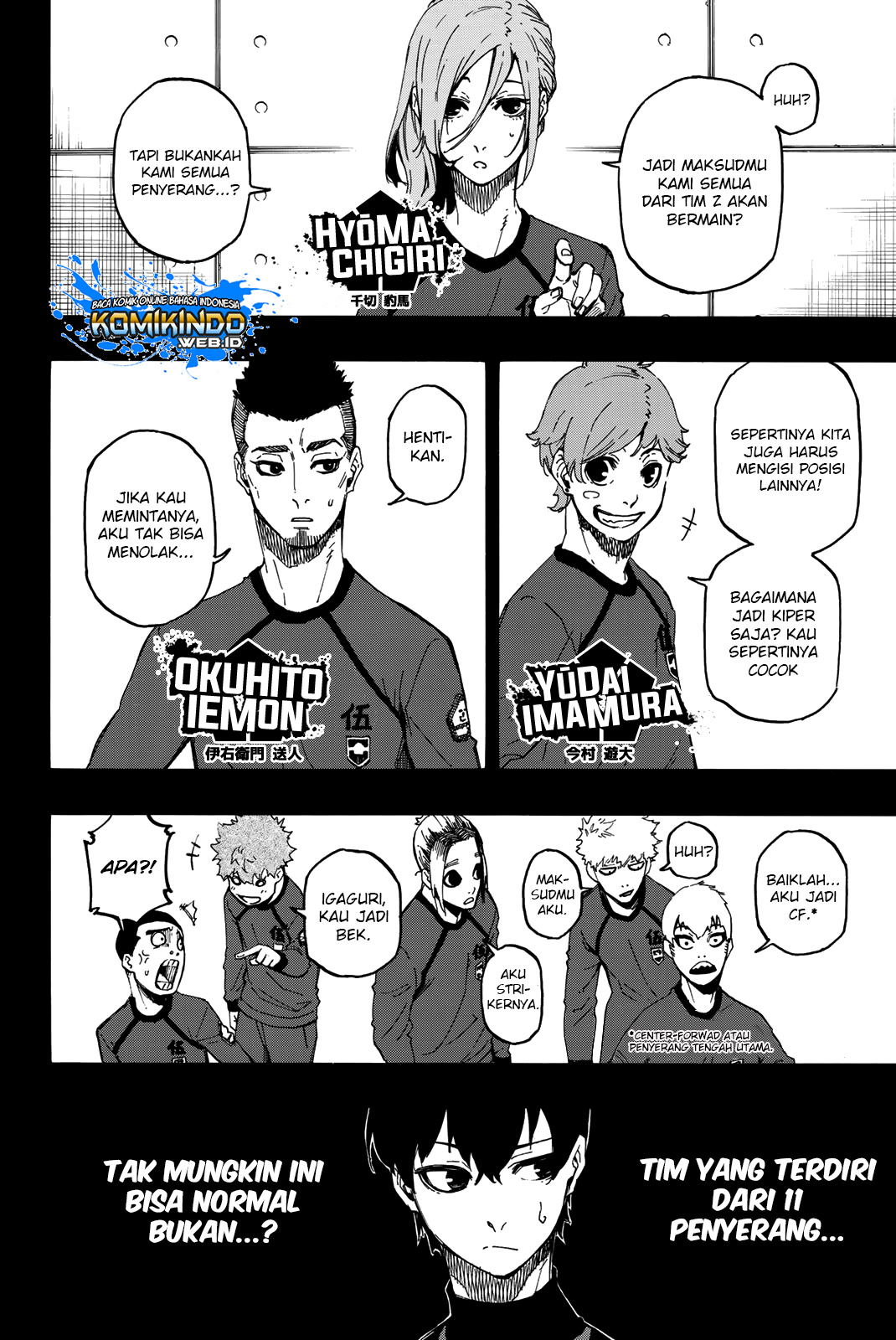 Blue Lock chapter 04 halaman 12